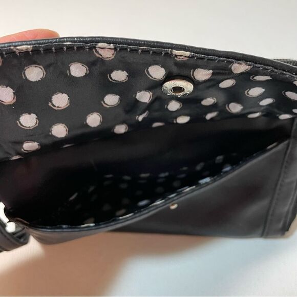Tyler Rodan black leather wristlet - Picture 6 of 9